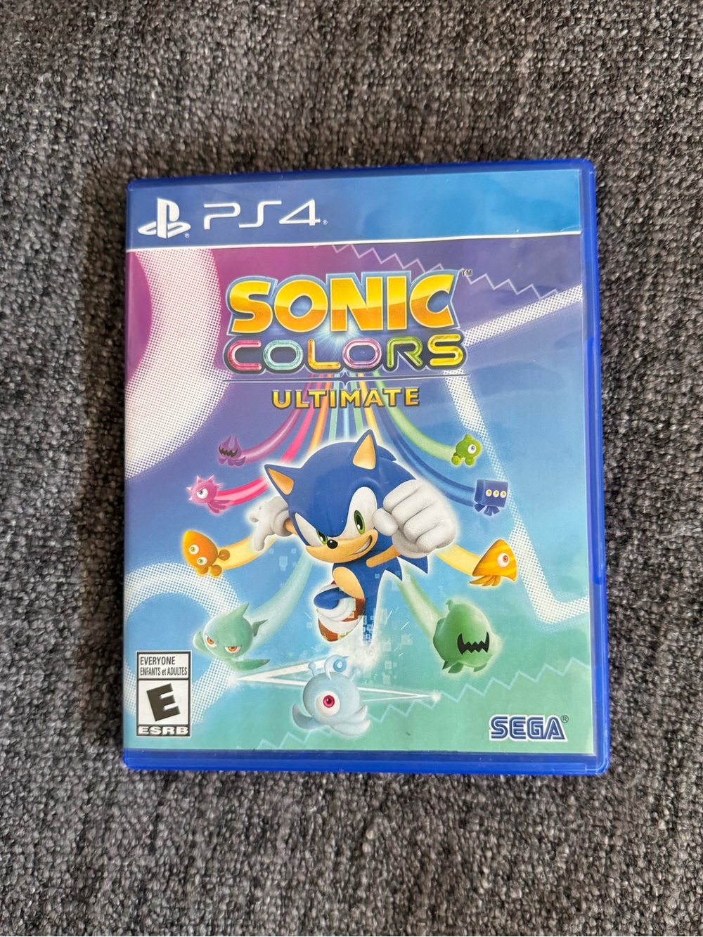 Sonic Colors Ultimate Sony PS4 Game Complete Playstation 4